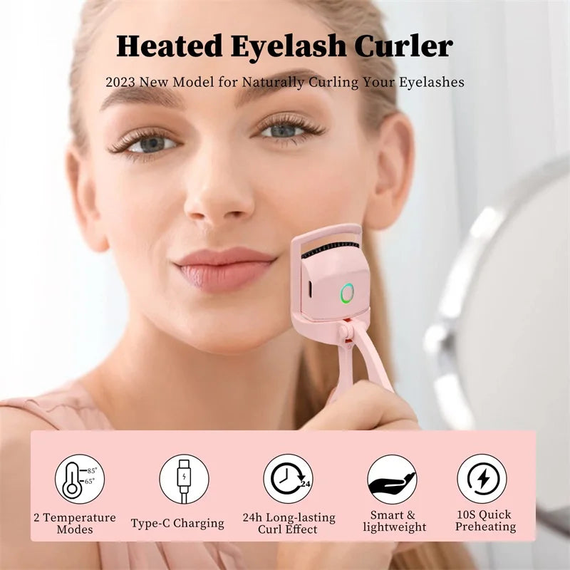 Rechargeable Heated Eyelash Curler